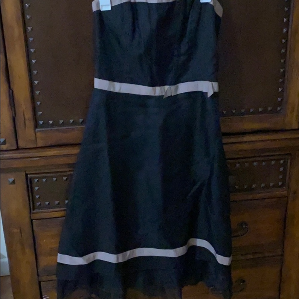 Strapless dress